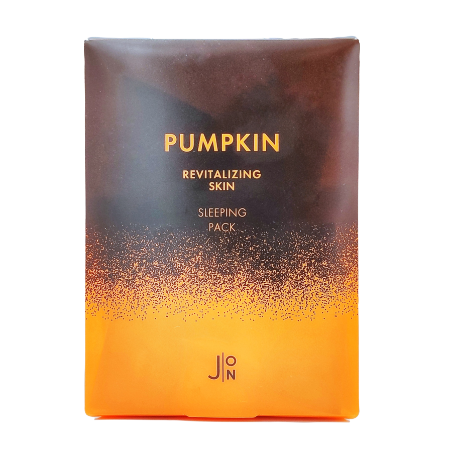J:ON Pumpkin Revitalizing Skin Sleeping Pack, 20шт. Маска для ревитализации кожи лица ночная с тыквой
