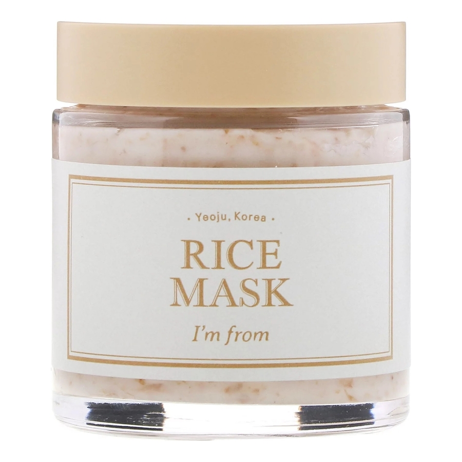 I'M FROM Rice Mask, 110мл. I'm From Маска-скраб для обезвоженной кожи лица питательная с рисовыми отрубями
