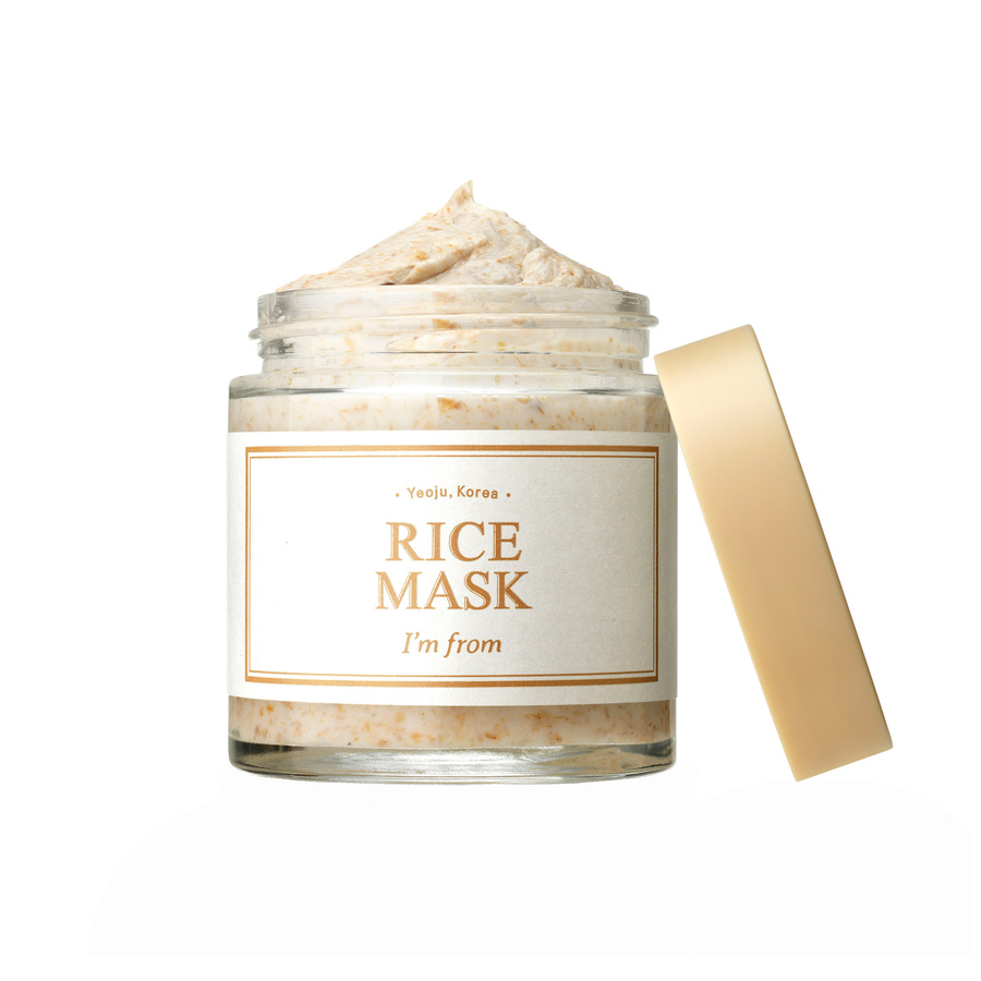 I'M FROM Rice Mask, 110мл. I'm From Маска-скраб для обезвоженной кожи лица питательная с рисовыми отрубями