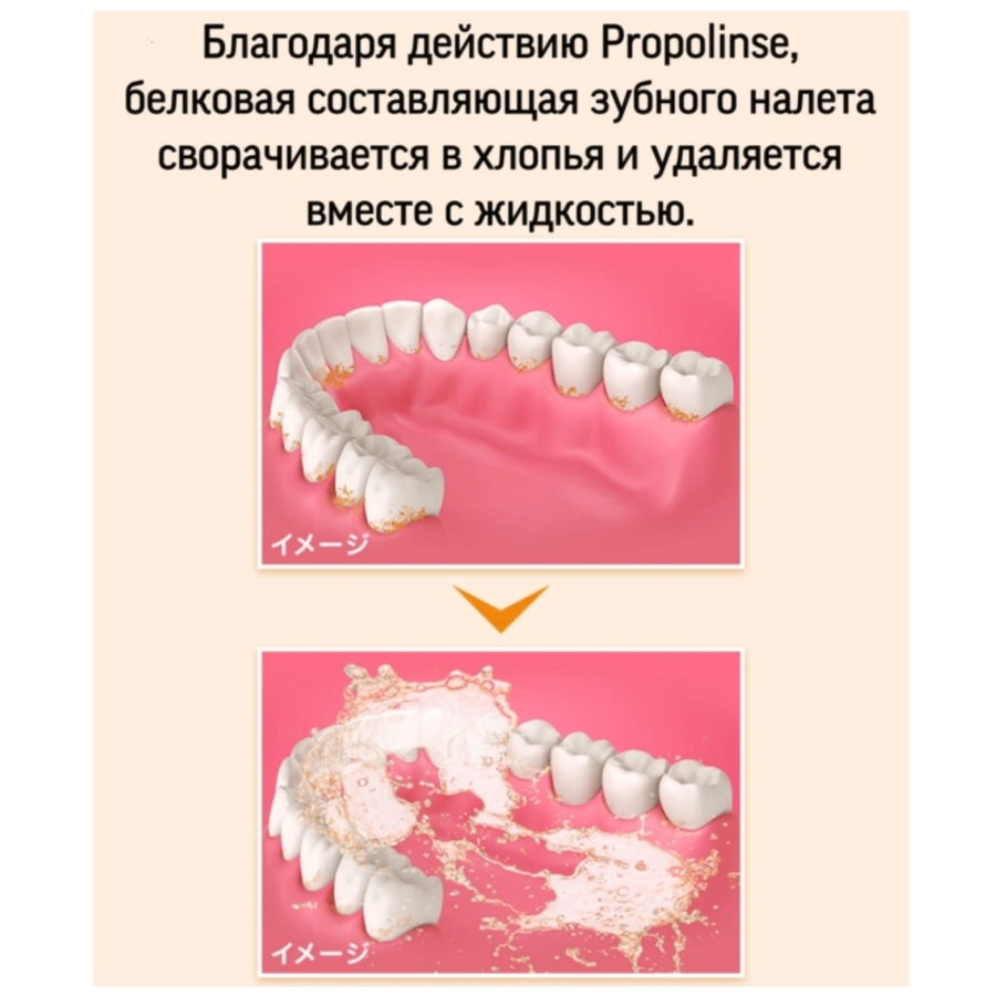 PIERAS Ополаскиватель для полости рта с индикацией загрязнения с ...
