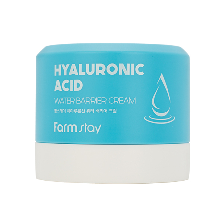 FARMSTAY Hyaluronic Acid Water Barrier Cream, 80мл. FarmStay Крем для лица восстанавливающий с гиалуроновой кислотой