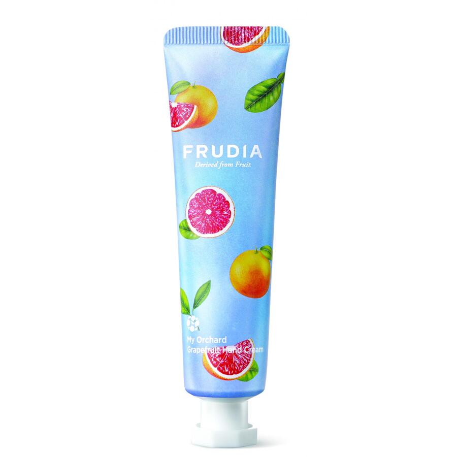 FRUDIA Squeeze Therapy Grapefruit Hand Cream, 30гр. Крем для рук ароматизированный c грейпфрутом