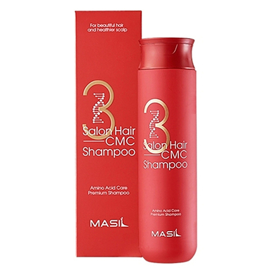 MASIL Masil Salon Hair CMC Shampoo, 300мл. Masil Шампунь для волос восстанавливающий с аминокислотами