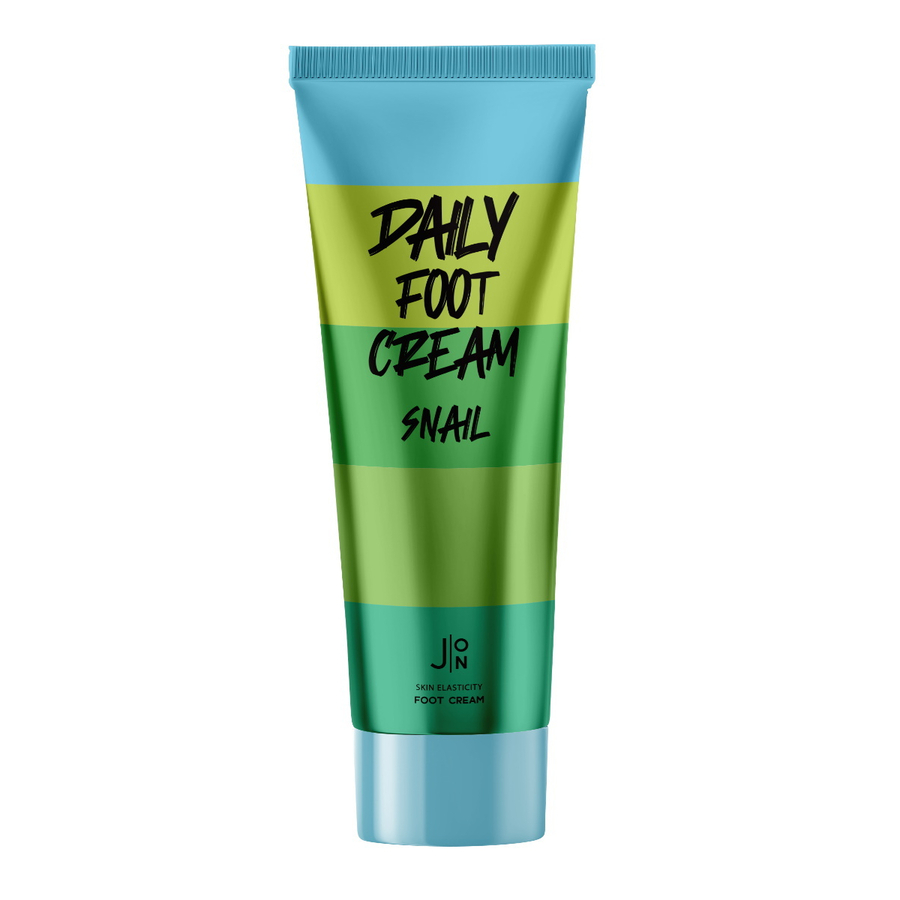 J:ON Snail Daily Foot Cream, 100мл. Крем для увлажнения и смягчения кожи ног с муцином улитки