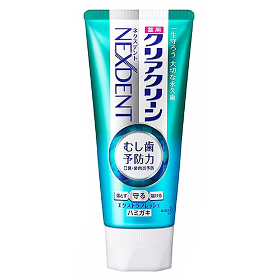 KAO Clear Clean Nexdent Extra Fresh, 120гр. Паста зубная лечебно-профилактическая с микрогранулами и ароматом мяты