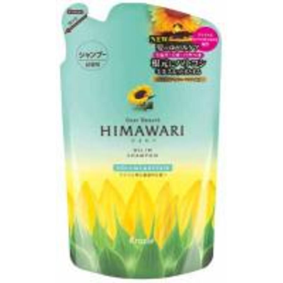 KRACIE Himawari Dear Beaute, сменная упаковка, 360мл. Бальзам-ополаскиватель для придания объема поврежденным волосам