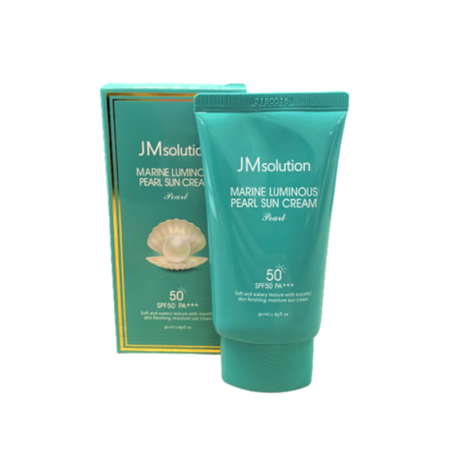 JM SOLUTION JMsolution Marine Luminous Pearl Sun Cream SPF50+/РА++++, 50мл. Крем для лица солнцезащитный с морским жемчугом