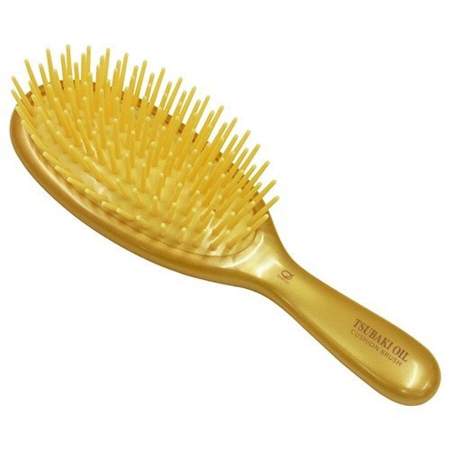 IKEMOTO Head Spa Tsubaki Oil Cushion Brush, 1шт. Щетка для увлажнения волос с маслом камелии