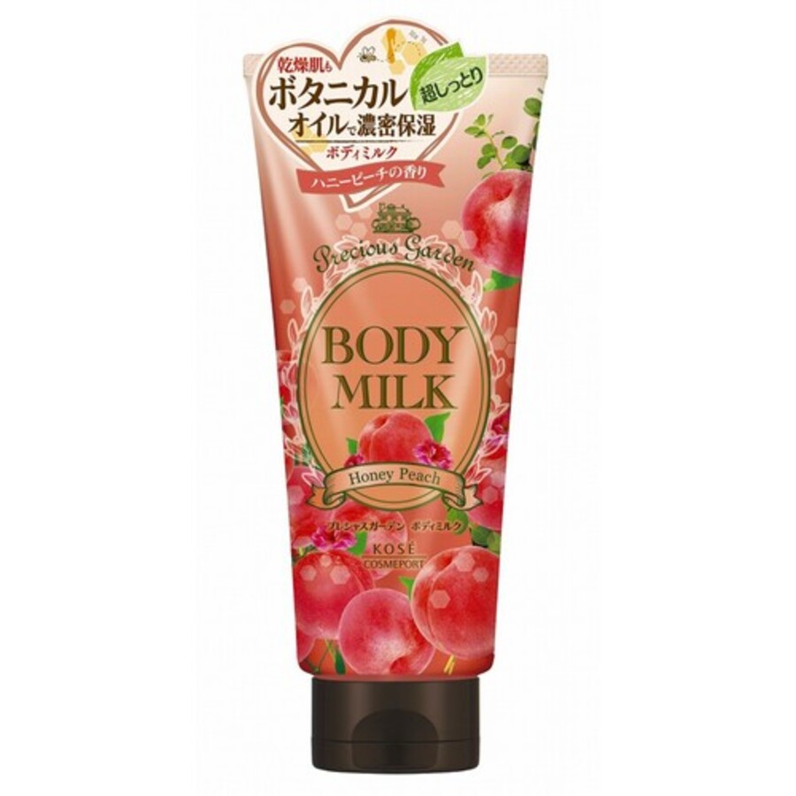 KOSE Precious Garden Body Milk Honey Peach, 200гр. Молочко для тела с ароматом персика