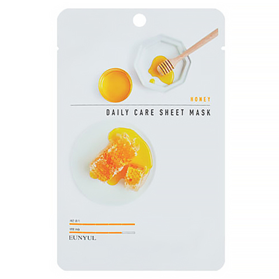 EUNYUL Honey Daily Care Sheet Mask, 22мл. Маска для лица тканевая с экстрактом меда