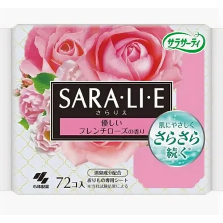 KOBAYASHI Sarasaty Sara French Rose, 72шт. Прокладки ежедневные с ароматом французской розы