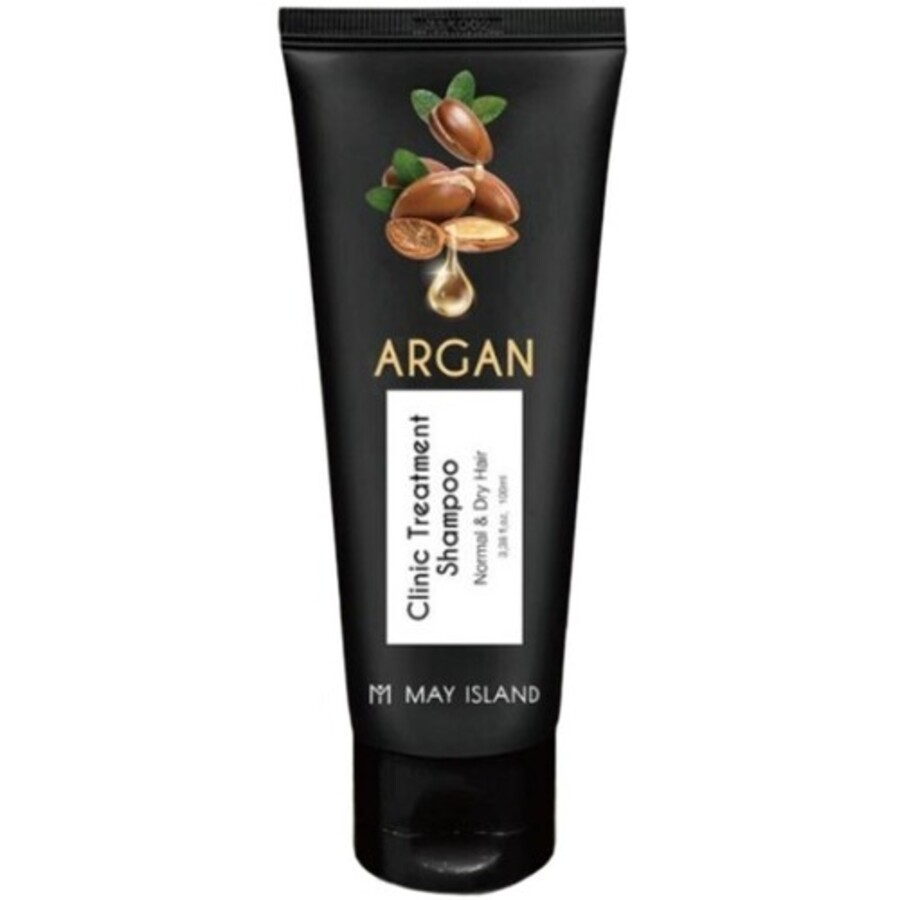 MAY ISLAND Argan Clinic Treatment Shampoo, 100мл. Шампунь для волос с маслом арганы