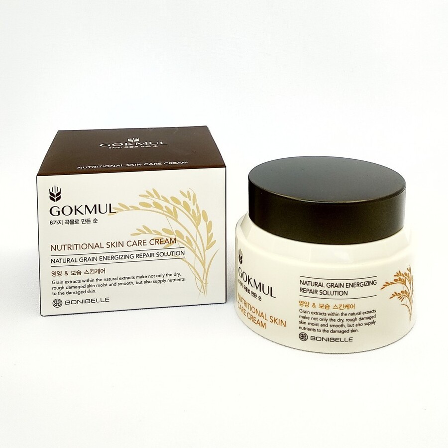 ENOUGH Bonibelle Gokmul Nutritional Skin Care Cream, 80мл. Крем для лица с экстрактом риса