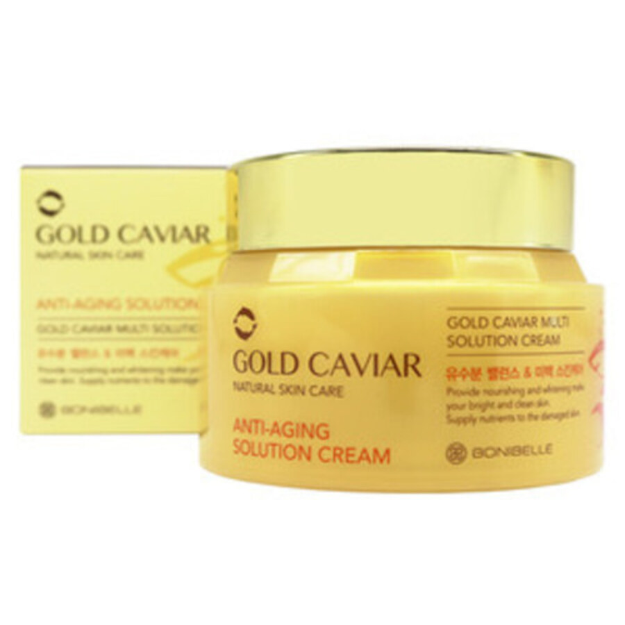 ENOUGH Bonibelle Gold Caviar Anti-Aging Solution Cream, 80мл. Крем для лица с черной икрой