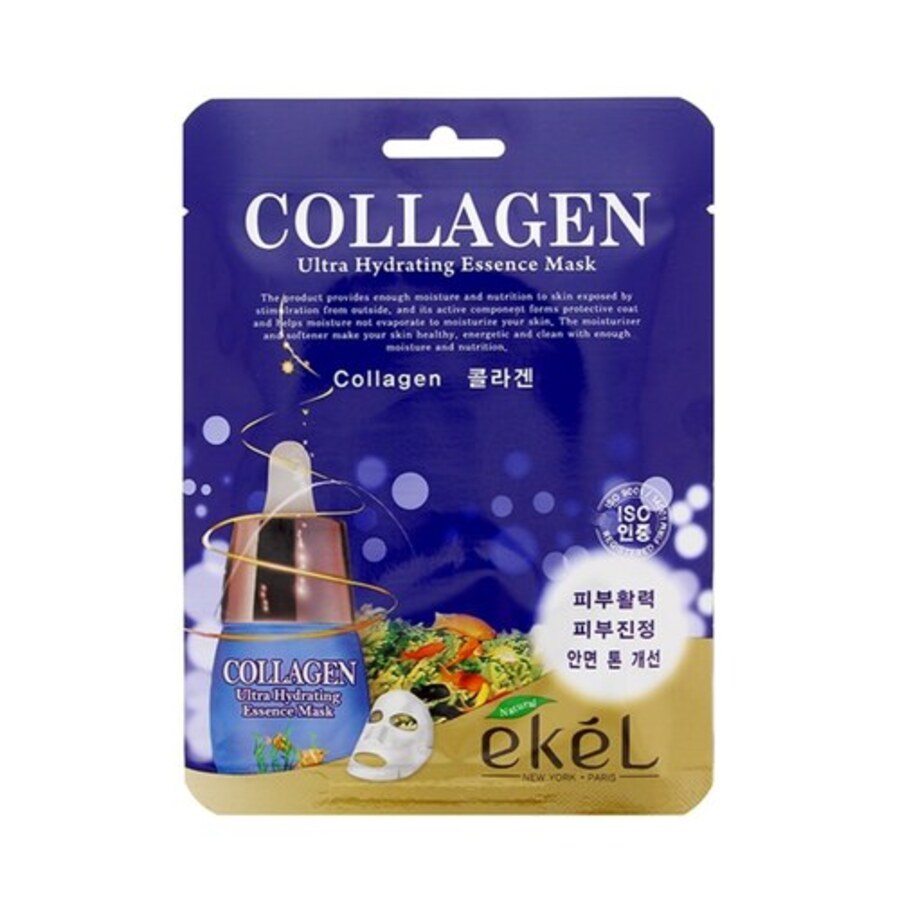 EKEL Essence Mask Collagen, 25гр. Маска для лица тканевая с коллагеном