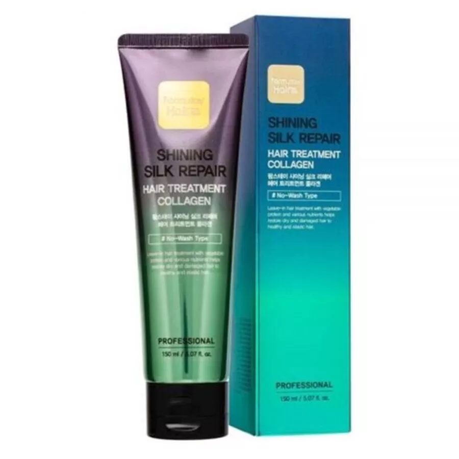 FARMSTAY Shining Silk Repair Hair, 150мл. Бальзам для волос несмываемый с коллагеном