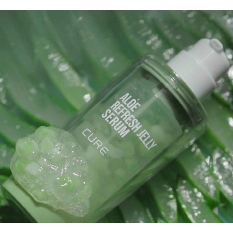 Сыворотка для лица суперувлажняющая с алоэ CURE Aloe Refresh Jelly, 100мл. CURE Aloe Refresh Jelly, 100мл. Сыворотка для лица суперувлажняющая с алоэ
