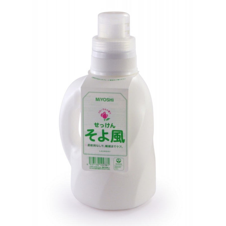 MIYOSHI Additive Free Laundry Liquid, 1100мл. Средство жидкое для стирки универсальное "Легкий ветерок"