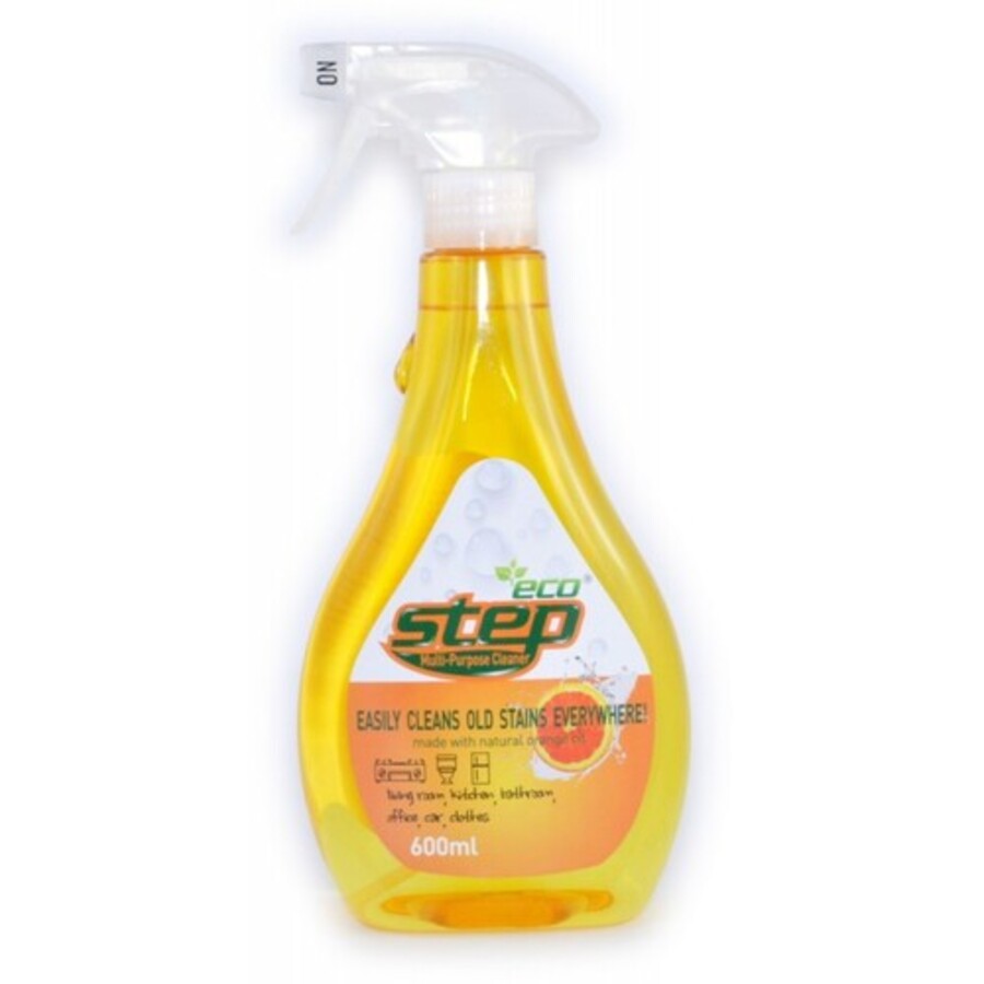 KMPC Orange Step Muti-Purpose Cleaner, 600мл. Средство для дома универсал жидкое с апельсин маслом