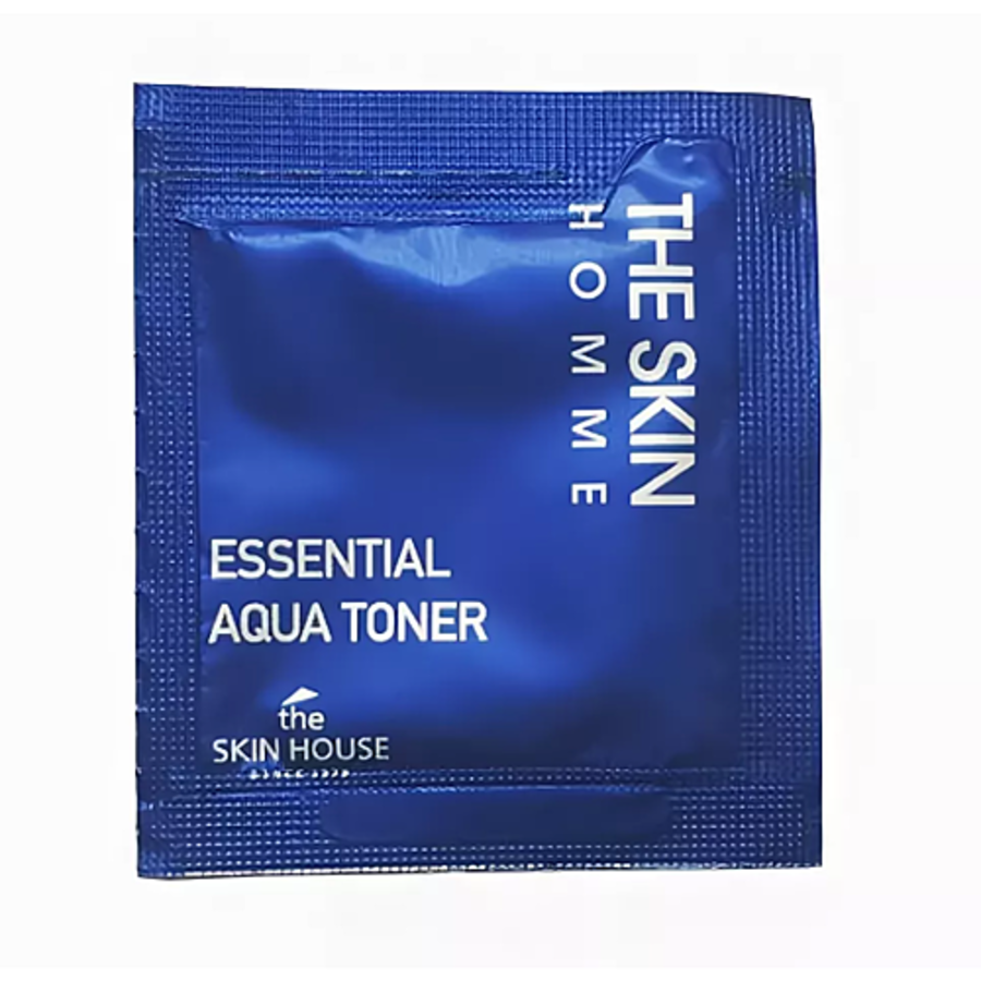 THE SKIN HOUSE Homme Essential Aqua Toner, пробник, 2мл. Тонер для мужской кожи увлажняющий