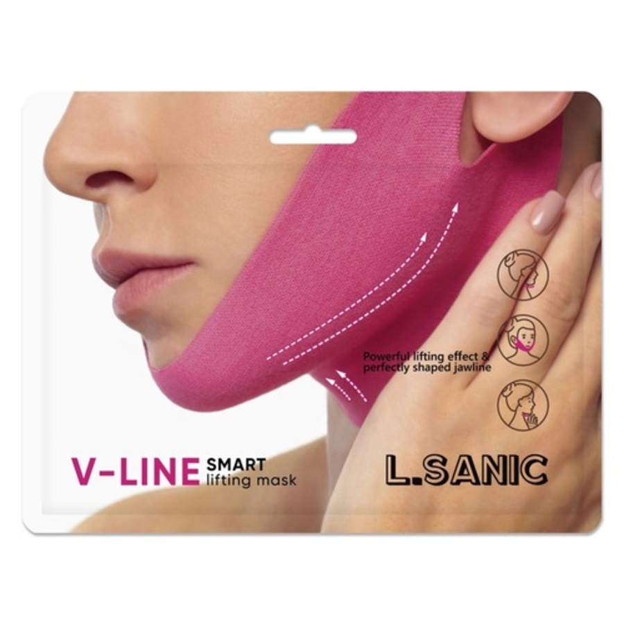 L'SANIC V-Line Smart Lifting Mask, 11гр. Маска-бандаж для коррекции овала лица