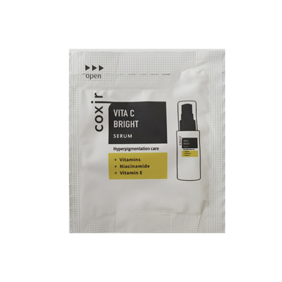 COXIR Vita C Bright Serum, 2мл (пробник). Сыворотка выравнивающая тон кожи с витамином С