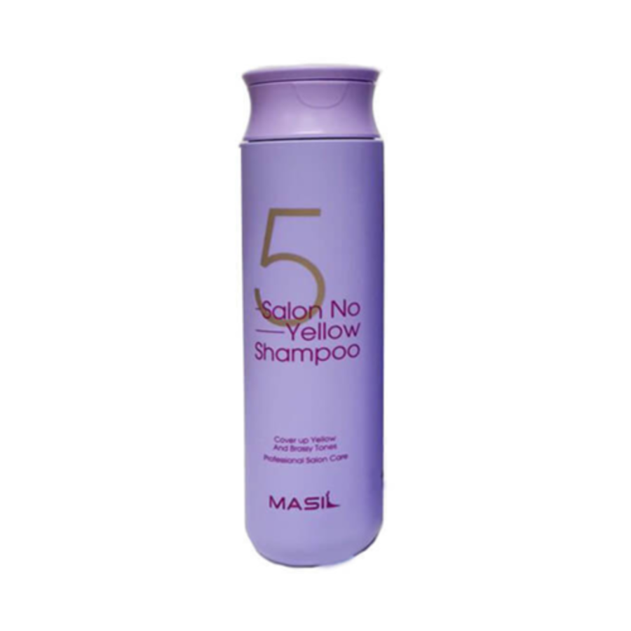 MASIL Masil 5 Salon No Yellow Shampoo, 300мл. Masil Шампунь для волос оттеночный для нейтрализации желтизны