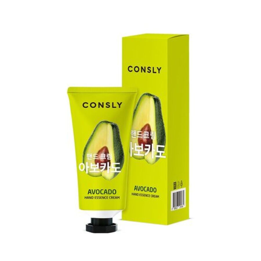 CONSLY Avocado Hand Essence Cream, 100мл. Крем-сыворотка для рук с экстрактом авокадо