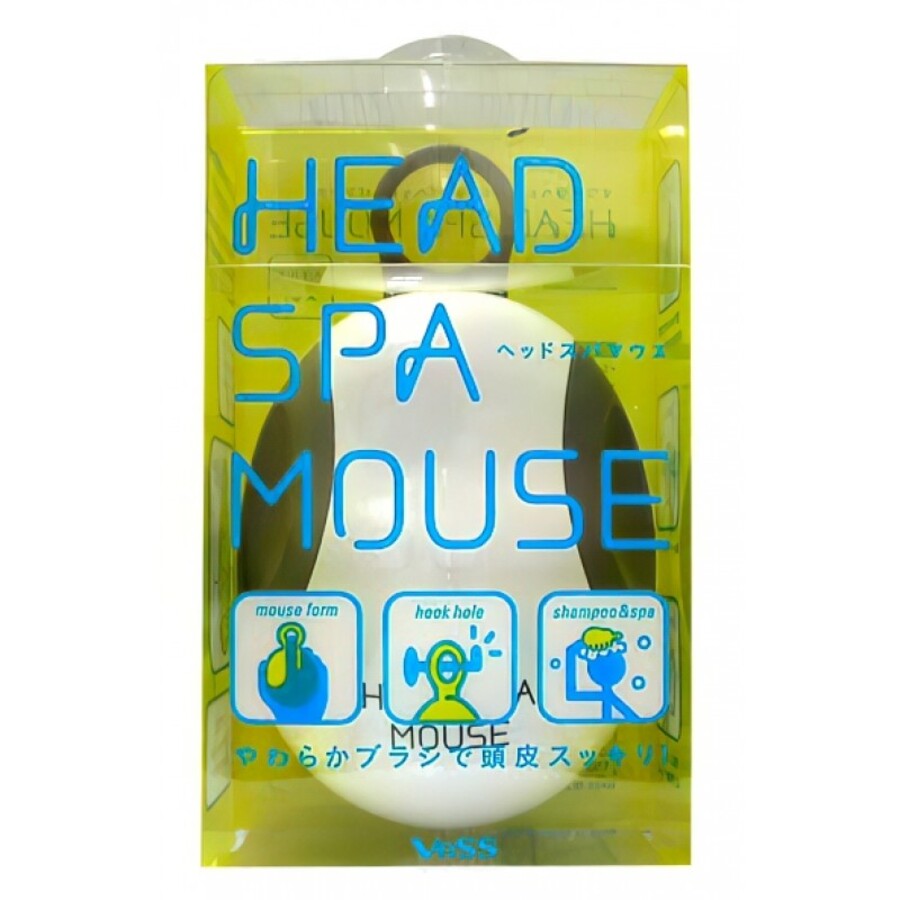 VESS Head Spa Mouse, 1шт. Массажер для кожи головы "Компьютерная мышь"
