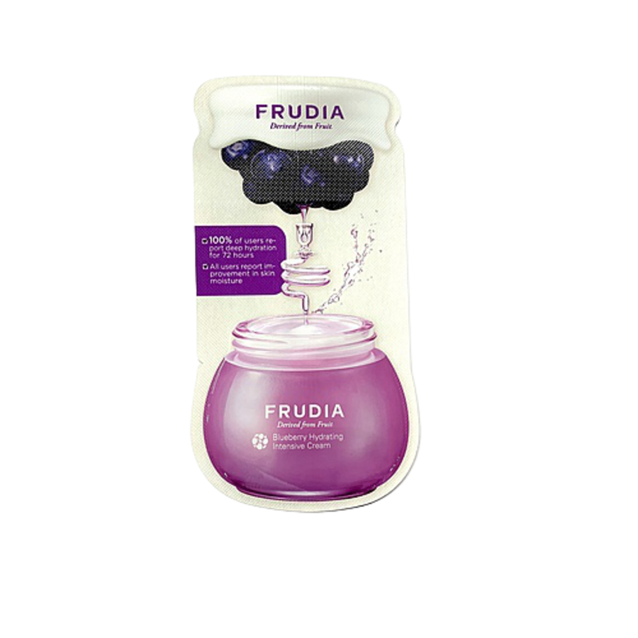 Frudia Intensive крем Blueberry. Интенсивно увлажняющий крем с черникой Frudia Blueberry Intensive Hydrating Cream. Frudia крем пробник. Frudia Blueberry Hydrating Toner, 2мл (пробник).