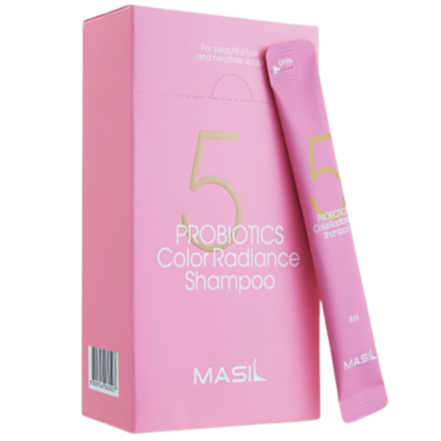 MASIL Masil 5 Probiotics Color Radiance Shampoo, 8мл.*20шт. Шампунь для защиты цвета волос с пробиотиками