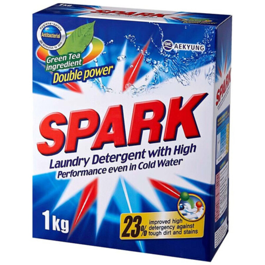 KERASYS Spark Laundry Detergent, 1000гр. Порошок стиральный для белья концентрированный «Спарк»