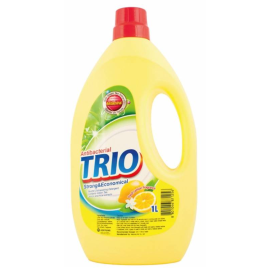 KERASYS Trio Lemon, 1000мл. Средство для мытья посуды «Лимон»