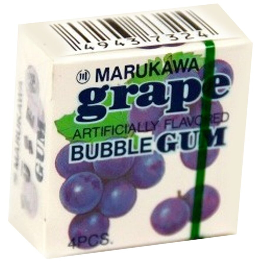 MARUKAWA Grape Gum, 5.4г, 4шт Marukawa Резинка жевательная Виноград