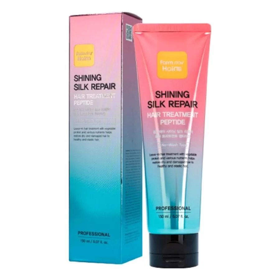 FARMSTAY Shining Silk Repair, 150мл. Бальзам для волос несмываемый с пептидами