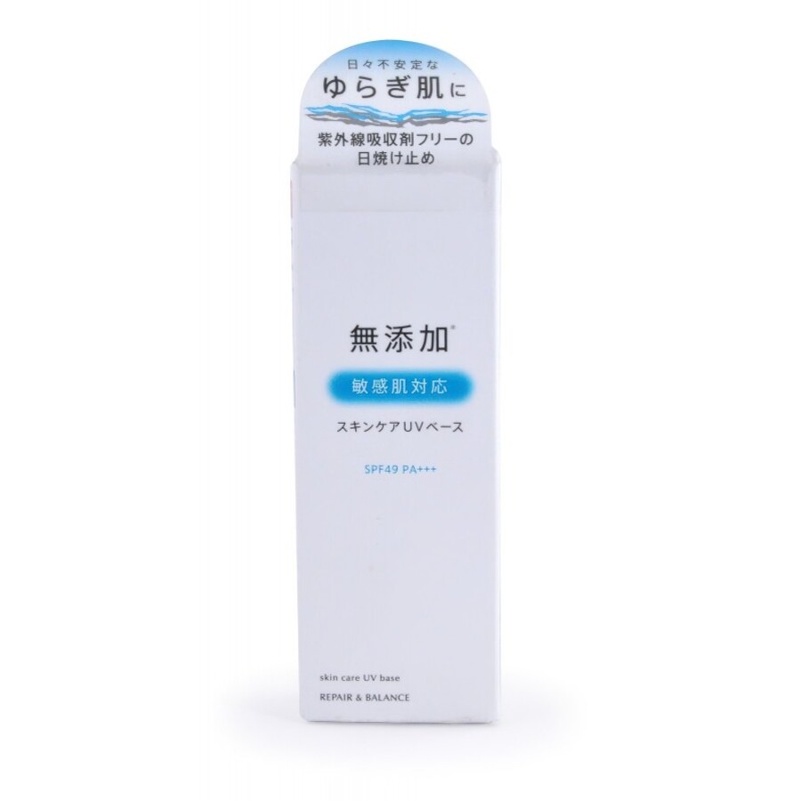 MEISHOKU Meishoku Repair&Balance Skin Care Uv Base SPF49/PA+++, 40гр. База под макияж солнцезащитная для чувствительной кожи лица без добавок ”Восстановление и баланс”