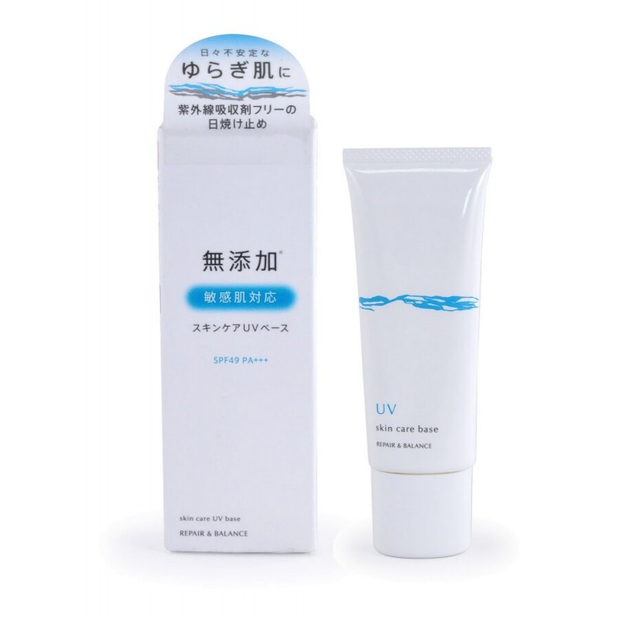 MEISHOKU Meishoku Repair&Balance Skin Care Uv Base SPF49/PA+++, 40гр. База под макияж солнцезащитная для чувствительной кожи лица без добавок ”Восстановление и баланс”