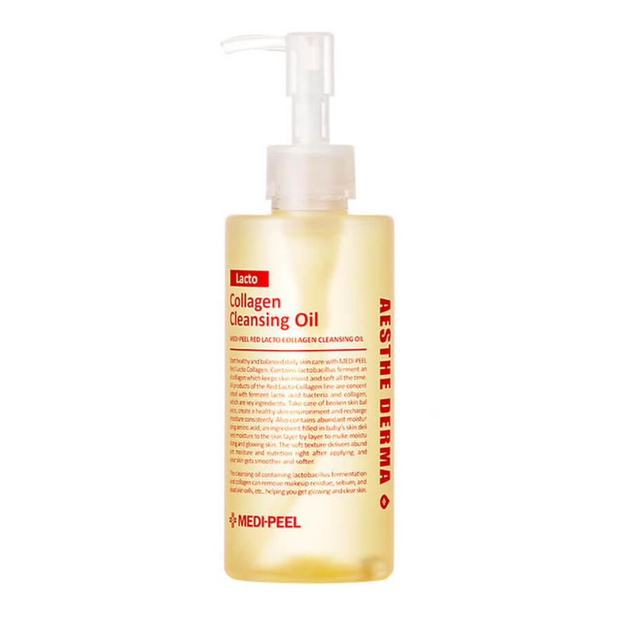 MEDI-PEEL Medi-Peel Red Lacto Collagen Cleansing Oil, 200мл. Масло для лица гидрофильное с лактобактериями