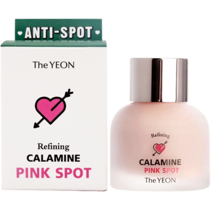 TheYEON Refining Calamine Pink Spot, 15мл. Средство для интенсивного точечного лечения воспаленной кожи