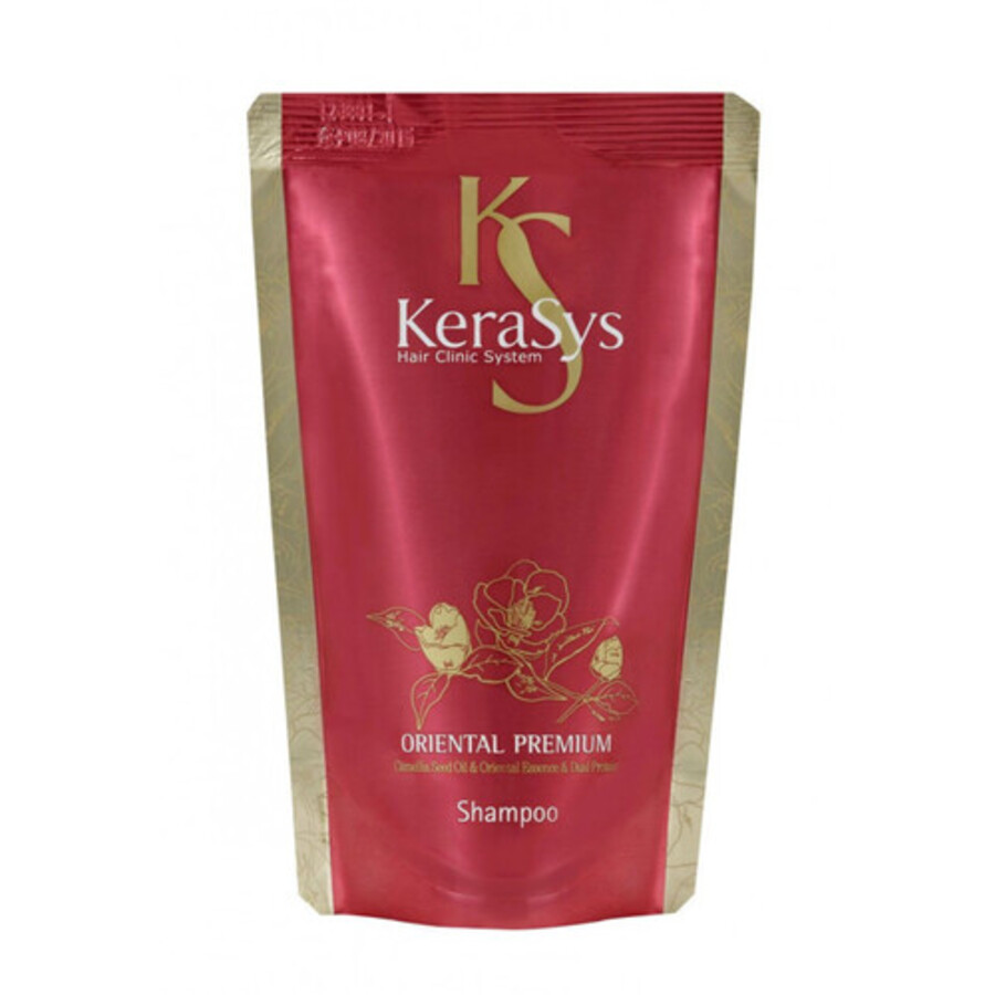 KERASYS Oriental Premium, сменная упаковка, 500мл. Шампунь для волос восстанавливающий «Ориентал премиум»