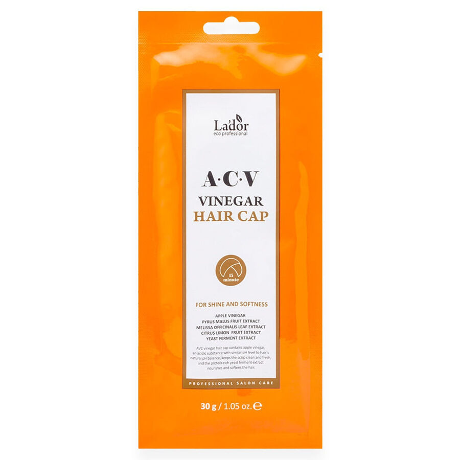 LA'DOR La'dor ACV Vinegar Hair Cap, 30гр. Маска-шапочка для волос с яблочным уксусом