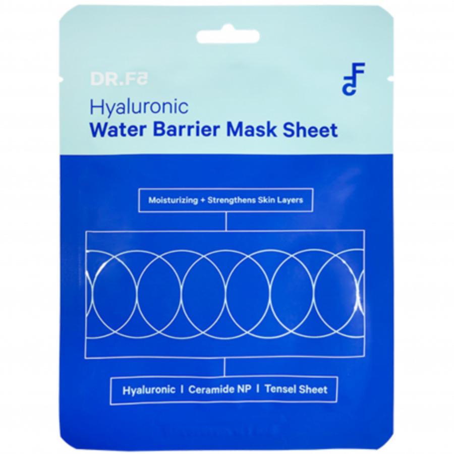 DR.F5 DR.F5 Hyaluronic Water Barrier Mask Sheet, 23мл. DR.F5 Маска для лица тканевая увлажняющая с несколькими видами гиалуроновой кислоты