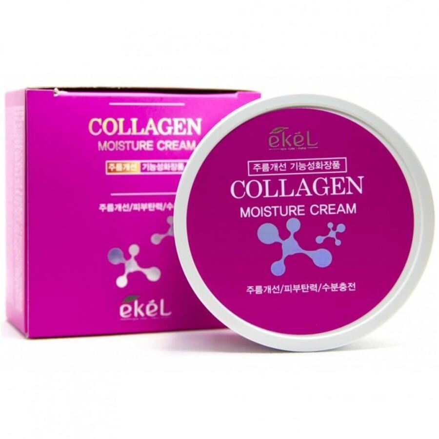 EKEL Ekel Collagen Moisture Cream, 100гр. Крем для лица и тела увлажняющий с коллагеном