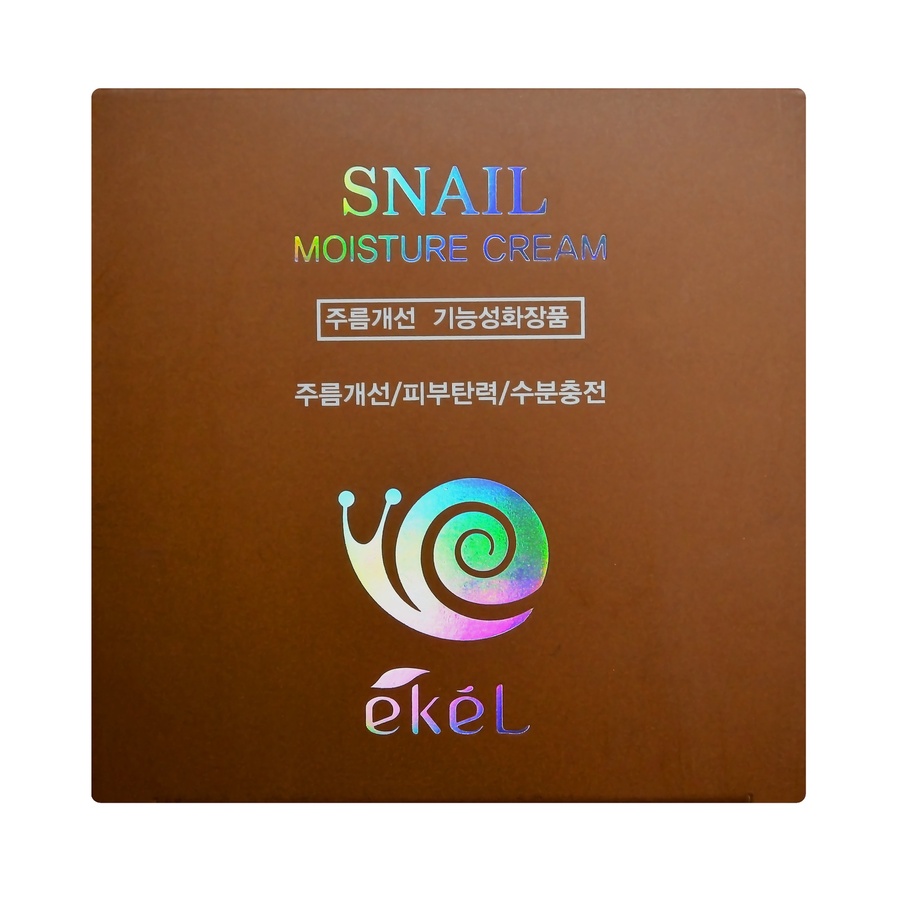 EKEL Ekel Snail Moisture Cream, 100гр. Крем для лица и тела увлажняющий с муцином улитки