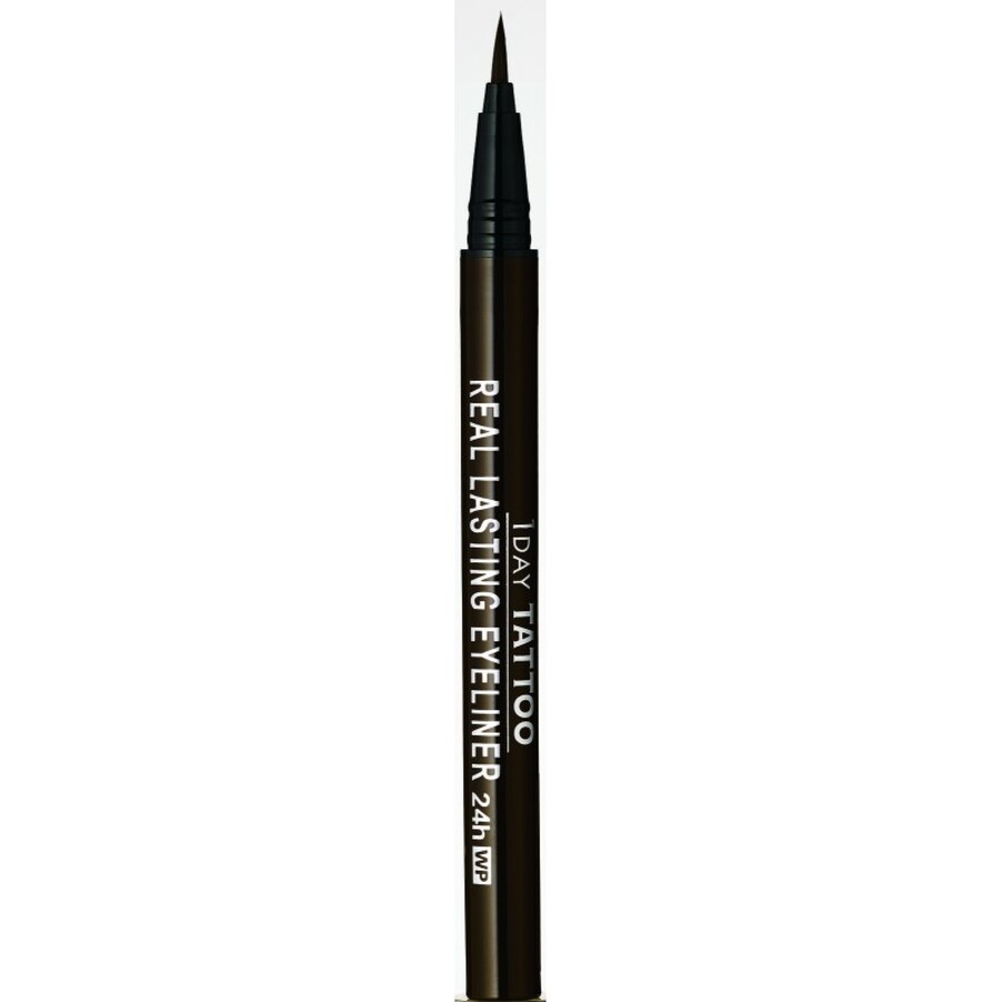 K-PALETTE K-Palette Real Strong Eyeliner 24h WP, 0.6мл. Подводка для глаз водостойкая 24 часа, черно-коричневая