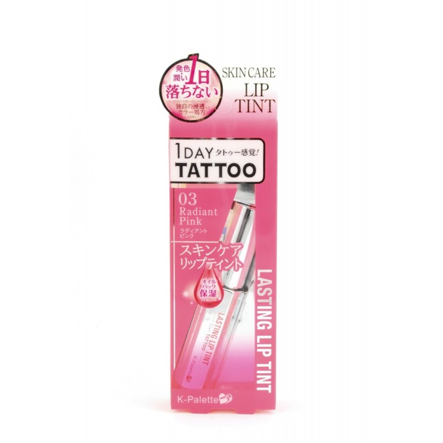 K-PALETTE K-Palette Lasting Lip Tint Тинт для губ жидкий увлажняющий и ухаживающий, тон #03, ярко-розовый