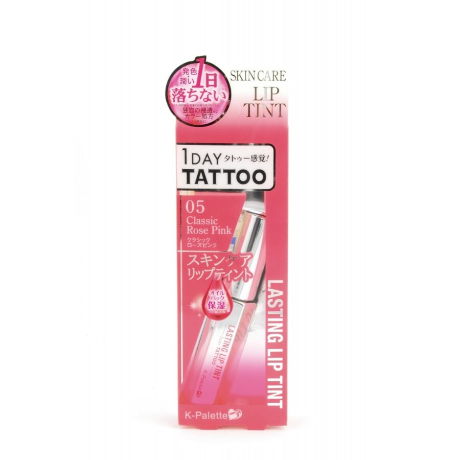 K-PALETTE K-Palette Lasting Lip Tint Тинт для губ жидкий увлажняющий и ухаживающий, тон #05, дымчато-розовый