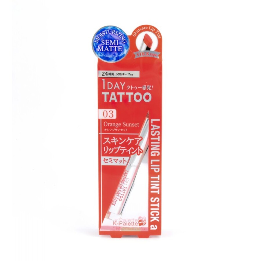 K-PALETTE K-Palette Lasting Lip Tint Stick Matte Тинт - стик для губ увлажняющий полуматовый #03, терракотовый
