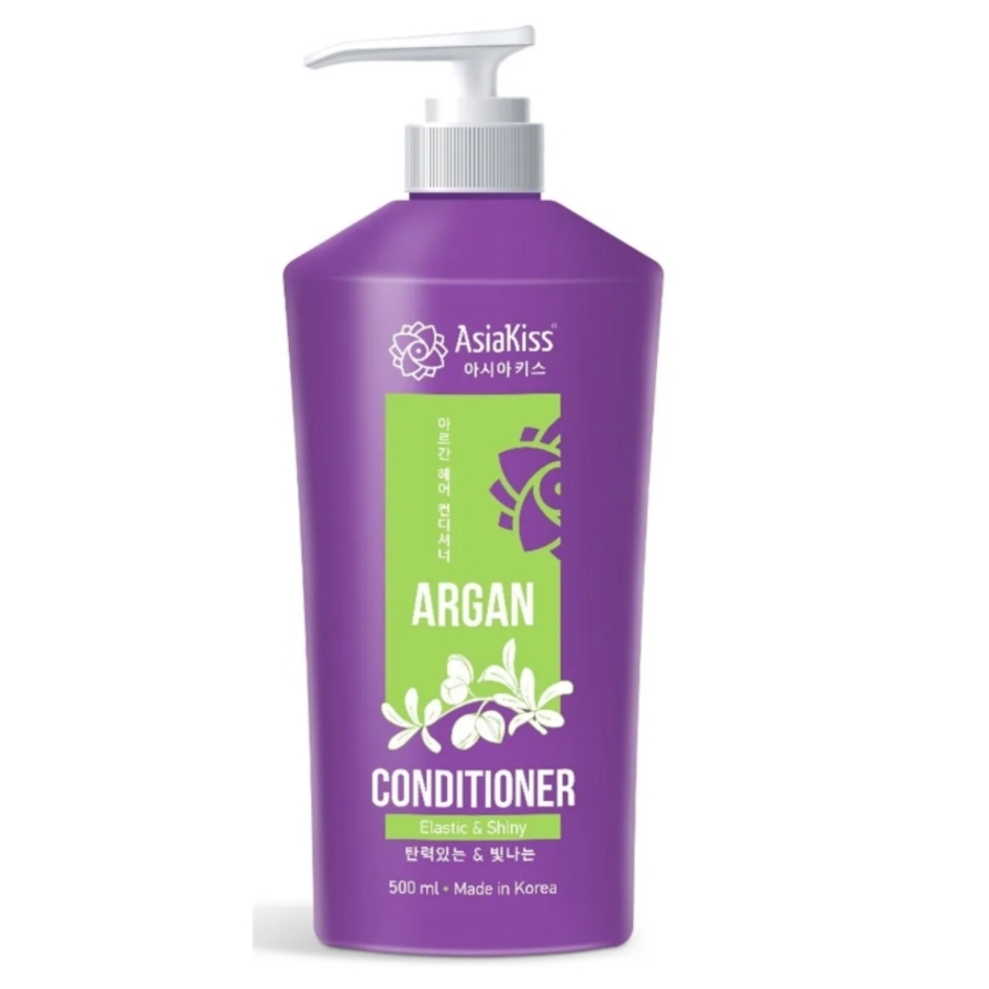 ASIAKISS AsiaKiss Argan Hair Conditioner, 500мл. Кондиционер - бальзам для волос с маслом арганы