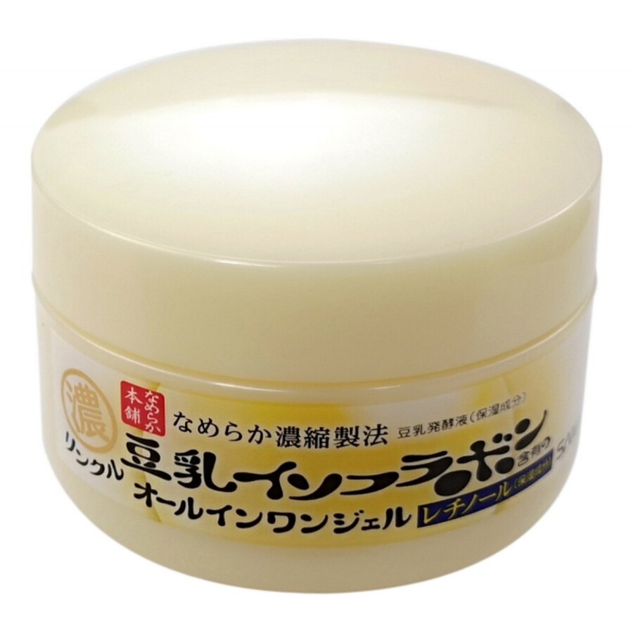 SANA Wrinkle Gel Cream, 100гр. Крем-гель для лица увлажняющий и подтягивающий с ретинолом и изофлавонами сои